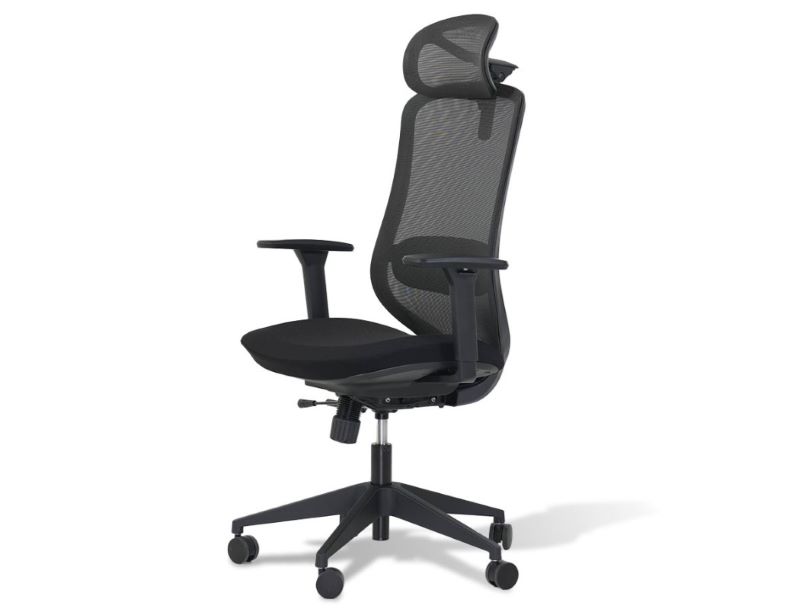 Fotel ergonomiczny czarny Sugi