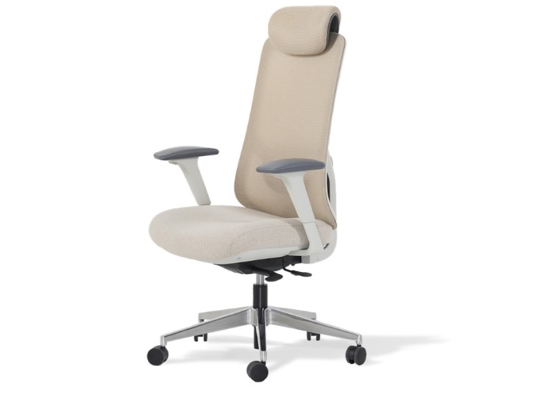 Fotel ergonomiczny light coffee/light khaki take