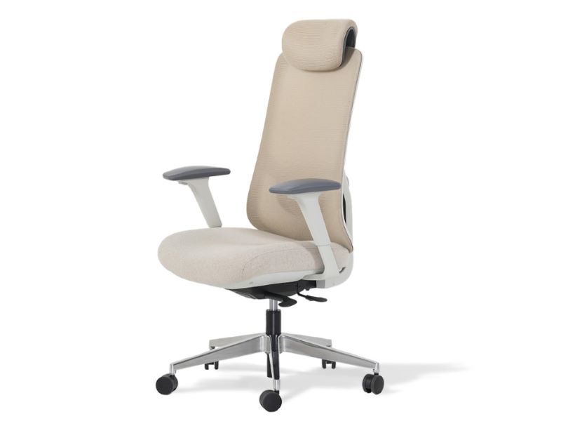 Fotel ergonomiczny light coffee/light khaki