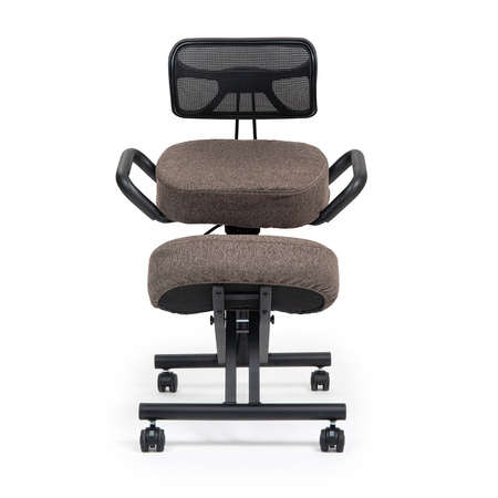 Klękosiad tkanina brąz SUGURI