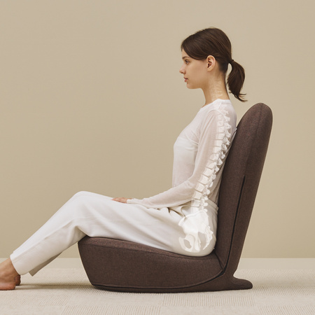 Siedzisko ergonomiczne STRETCH CHAIR MAXI ash gray