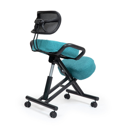 Klękosiad tkanina ciemny turkusowy SUGURI