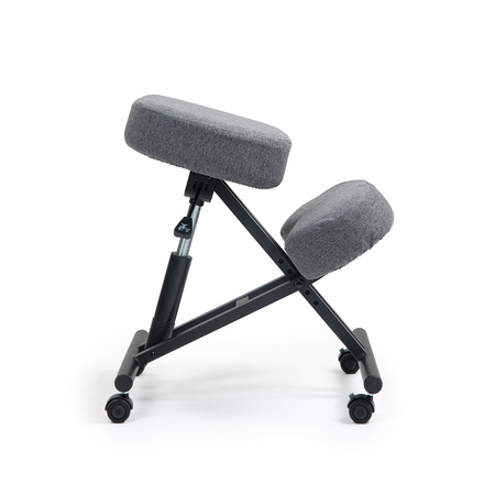 Klękosiad tkanina ciemny szary HIRAGI