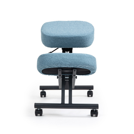 Klękosiad tkanina niebieski HIRAGI