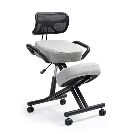 Klękosiad tkanina jasny szary SUGURI