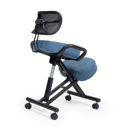 Klękosiad tkanina ciemny niebieski SUGURI