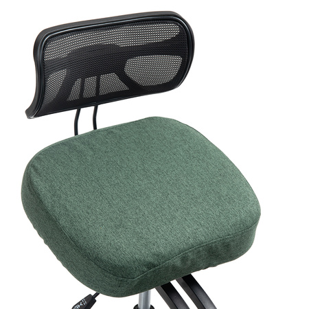 Klękosiad tkanina butelkowa zieleń HOZERU