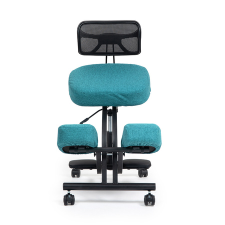 Klękosiad tkanina ciemny turkusowy HOZERU