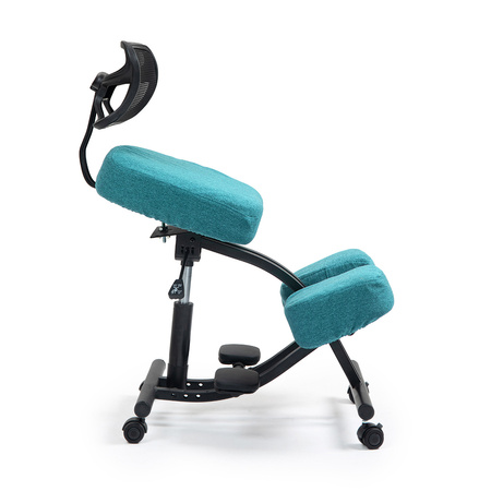 Klękosiad tkanina ciemny turkusowy HOZERU