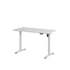 Biurko elektryczne biały IBUKI, 160x80 cm