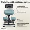 Klękosiad ceglany HOZERU