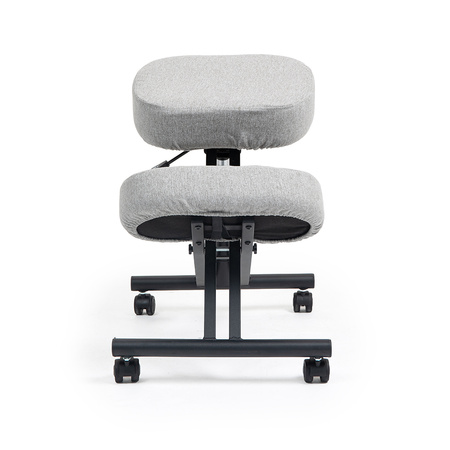 Klękosiad tkanina jasny szary HIRAGI