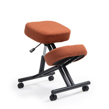 Klękosiad ekoskóra ceglany HIRAGI