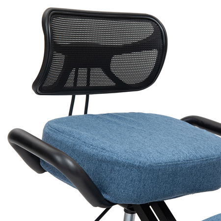 Klękosiad tkanina ciemny niebieski SUGURI