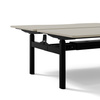 Biurko bench beżowy/czarny SHIRAKAMI, 120x60 cm