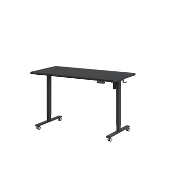 Biurko elektryczne czarny IBUKI, 140x70 cm