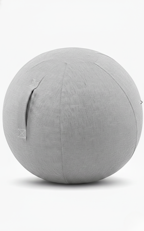 Piłka do siedzenia 75 cm jasny szary NAMI