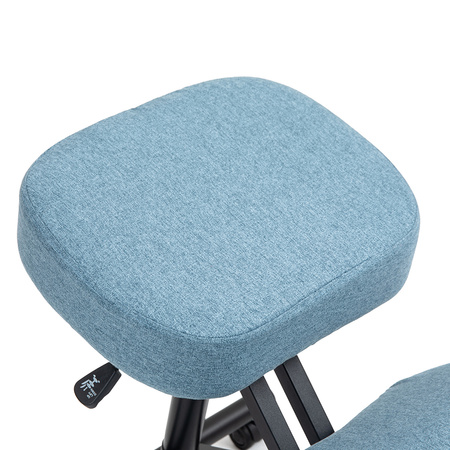 Klękosiad tkanina niebieski HIRAGI