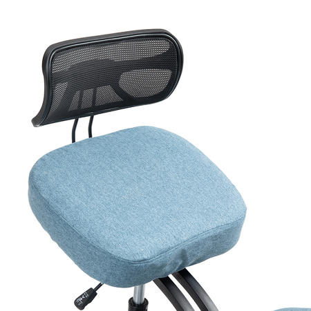 Klękosiad ekoskóra niebieski HOZERU