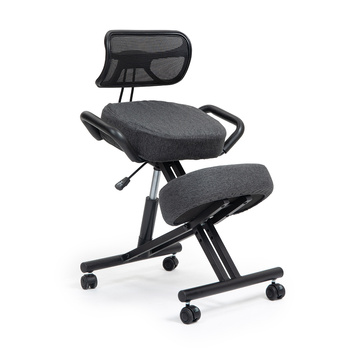 Klękosiad tkanina czarny SUGURI