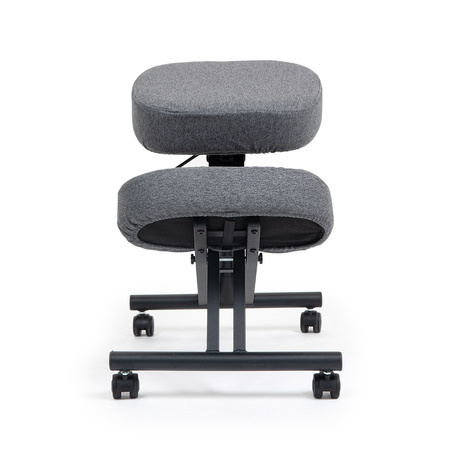 Klękosiad tkanina ciemny szary HIRAGI