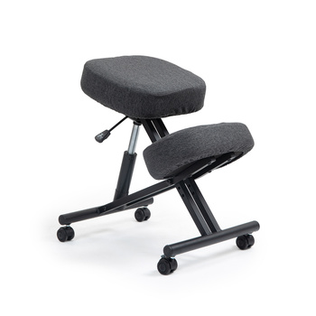 Klękosiad tkanina czarny HIRAGI