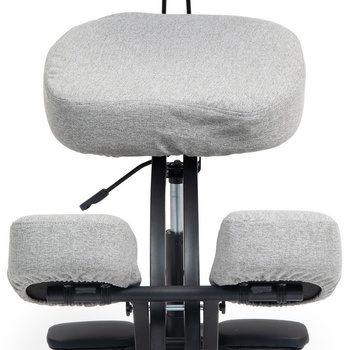 Pokrowiec na klękosiad jasny szary HANABIRA