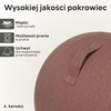 Piłka do siedzenia 75 cm ciemny turkusowy NAMI