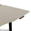 Biurko bench beżowy/czarny SHIRAKAMI, 120x60 cm