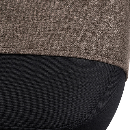 Klękosiad tkanina tkanina brąz HIRAGI