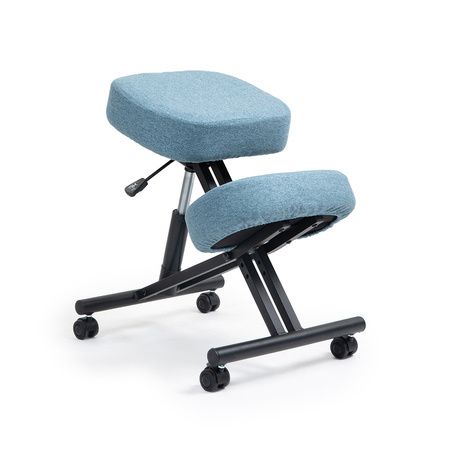 Klękosiad tkanina niebieski HIRAGI