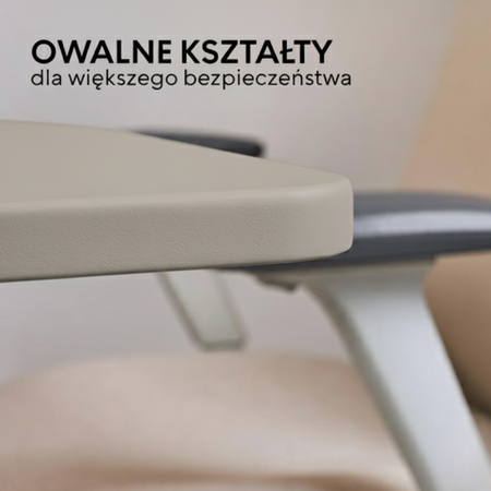 Biurko elektryczne beżowy/czarny HIRA, 120x60 cm