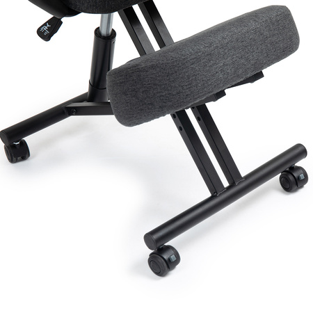 Klękosiad tkanina czarny SUGURI