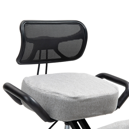 Klękosiad tkanina jasny szary SUGURI