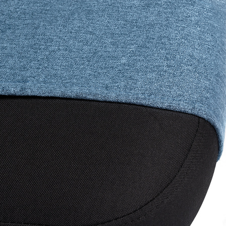 Klękosiad tkanina ciemny niebieski HOZERU