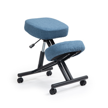 Klękosiad tkanina ciemny niebieski HIRAGI