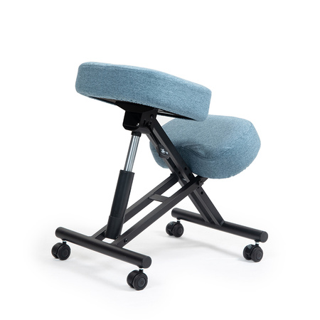 Klękosiad tkanina niebieski HIRAGI