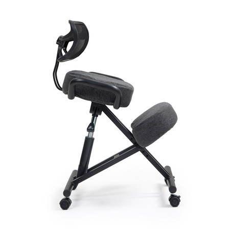 Klękosiad tkanina czarny SUGURI