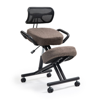 Klękosiad ekoskóra brąz SUGURI