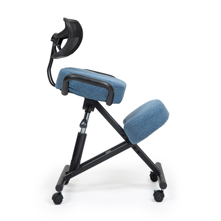 Klękosiad tkanina ciemny niebieski SUGURI