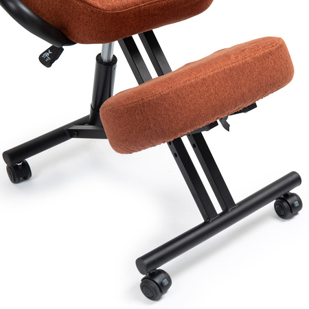 Klękosiad tkanina ceglany SUGURI