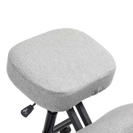 Klękosiad tkanina jasny szary HIRAGI