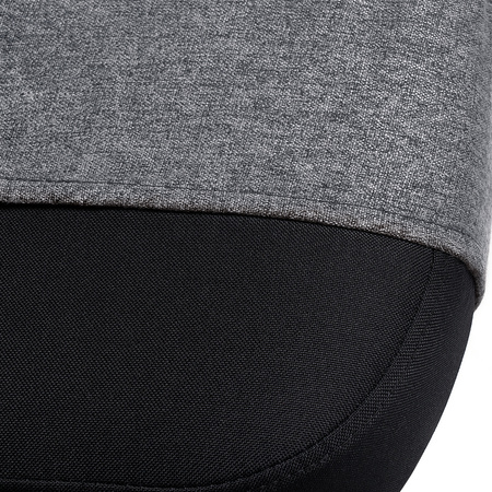 Klękosiad tkanina ciemny szary HOZERU