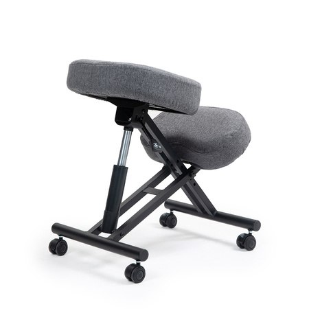 Klękosiad tkanina ciemny szary HIRAGI