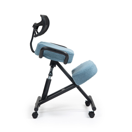 Klękosiad tkanina niebieski SUGURI