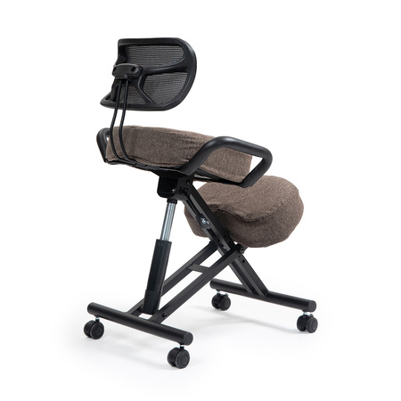 Klękosiad tkanina brąz SUGURI