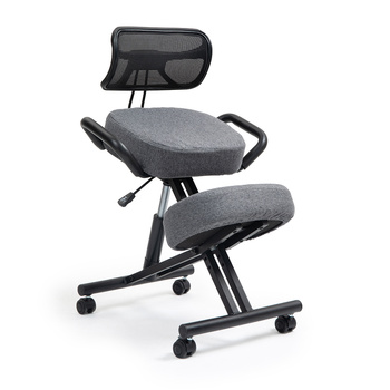 Klękosiad tkanina ciemny szary SUGURI