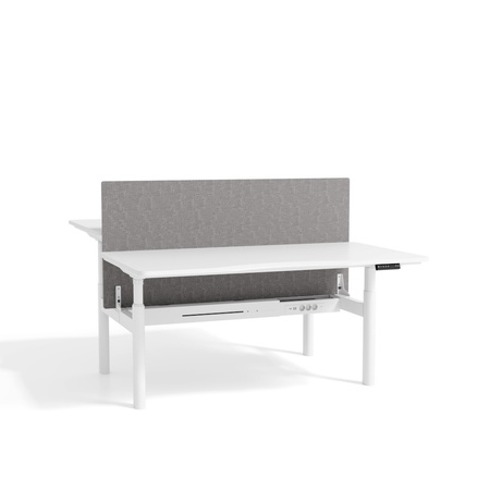 Biurko bench biały SHIRAKAMI, 120x60 cm