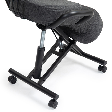 Klękosiad tkanina czarny SUGURI