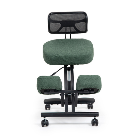 Klękosiad tkanina butelkowa zieleń HOZERU